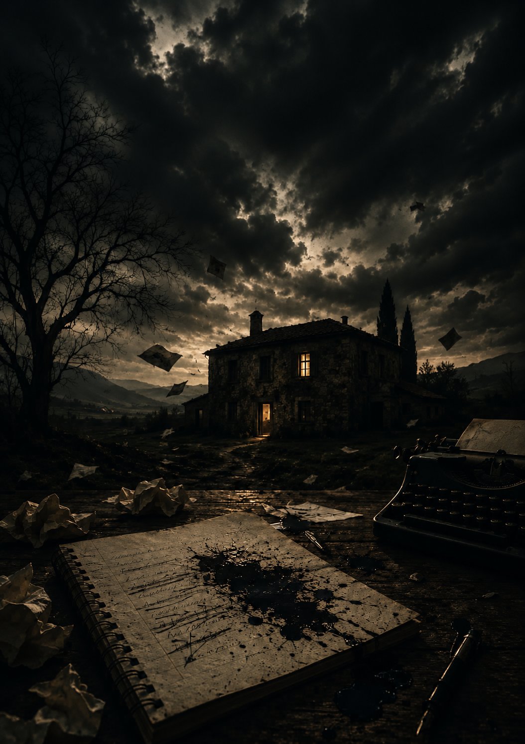 Mimesis — psychological thriller feature film poster, DVSNRY Pictures