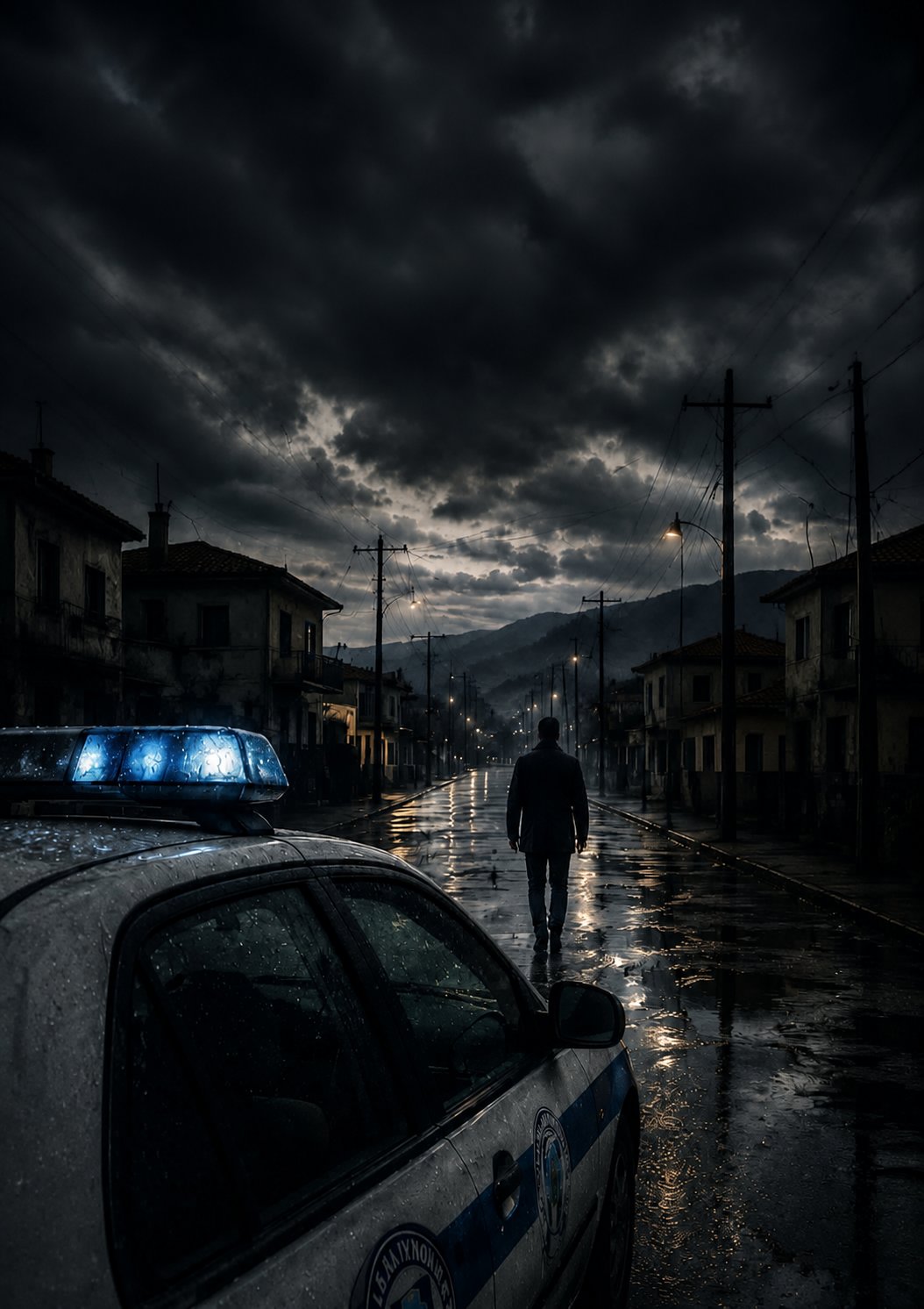 The Police Man — crime drama feature film poster, DVSNRY Pictures